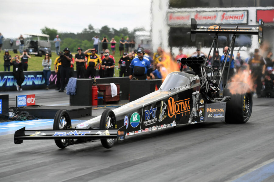 AUSTIN PROCK AND MONTANA BRAND / RMT TEAM HAVE SIGHTS SET ON VICTORY AT NEW ENGLAND DRAGWAY￼